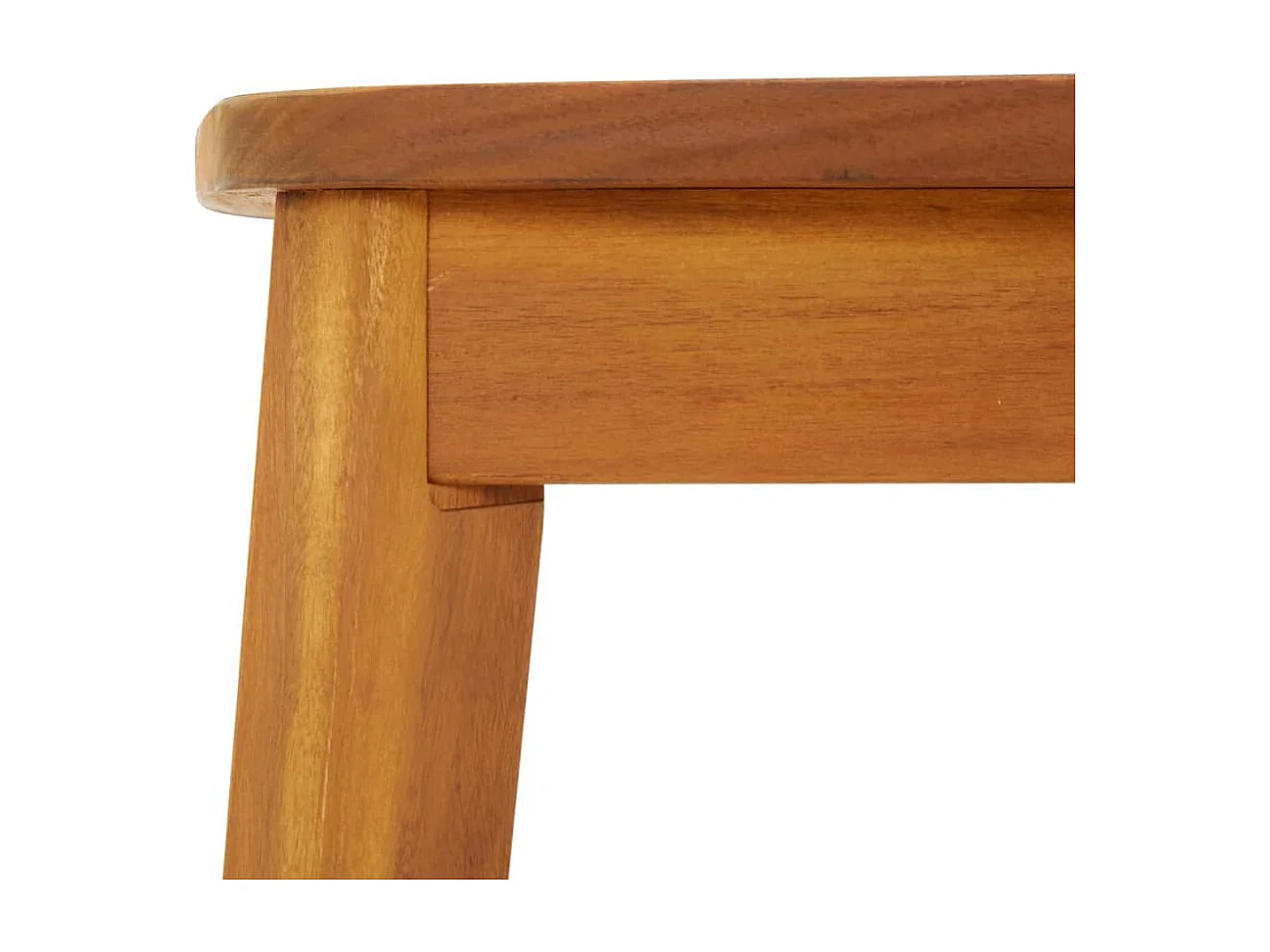 Ensemble à manger de jardin 5 pcs Bois d'acacia solide