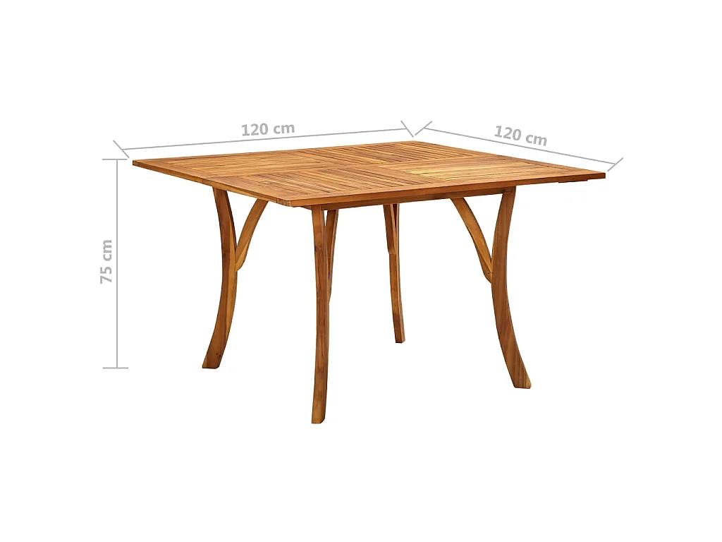 Set Mobili da Pranzo per Giardino 5 pz Marrone