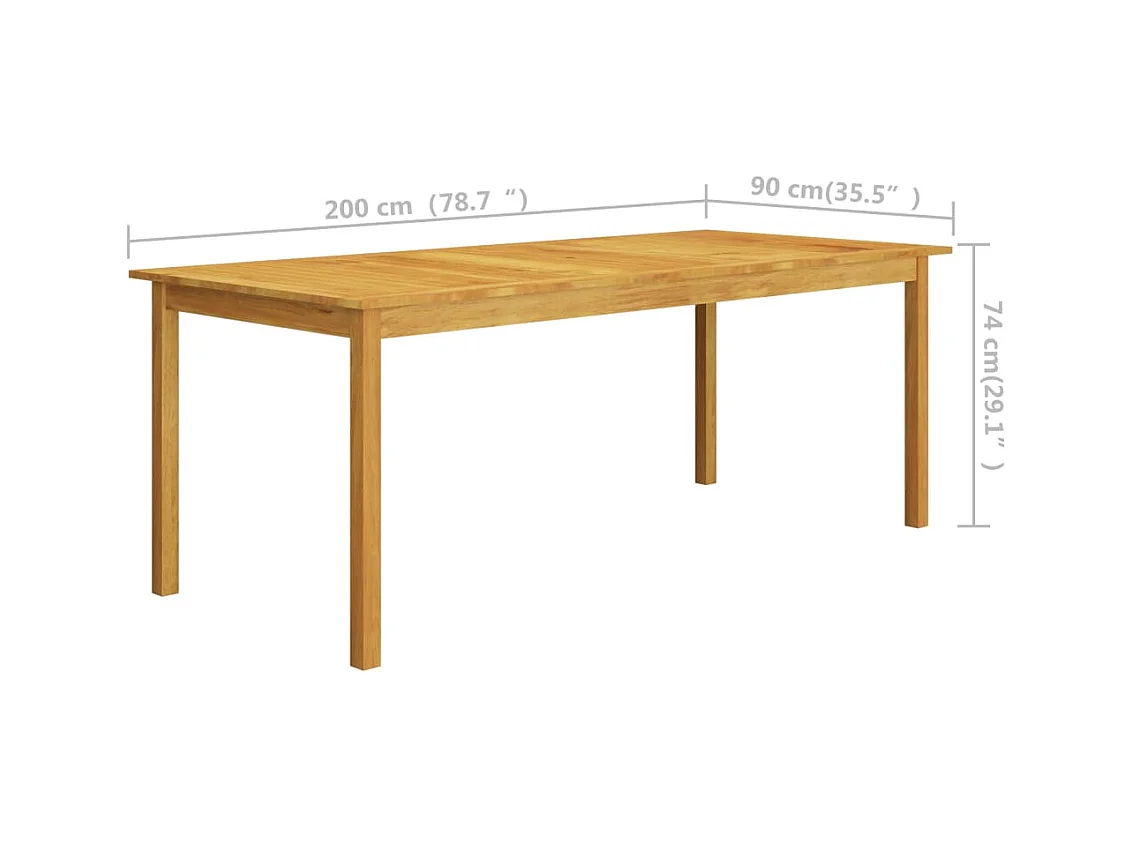 Ensemble à manger de jardin 7 pcs Gris
