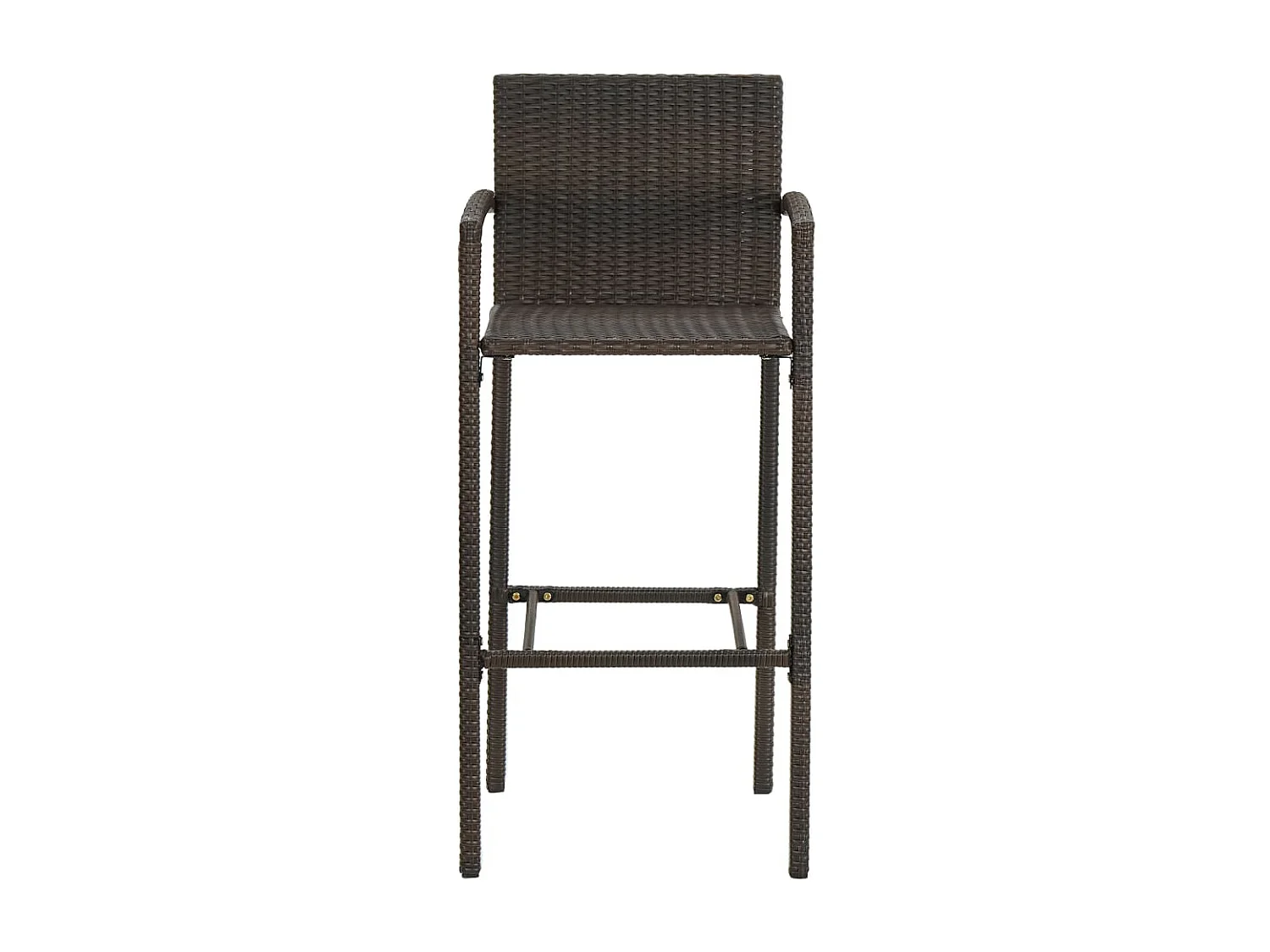 Set Bar da Giardino 9 pz Marrone