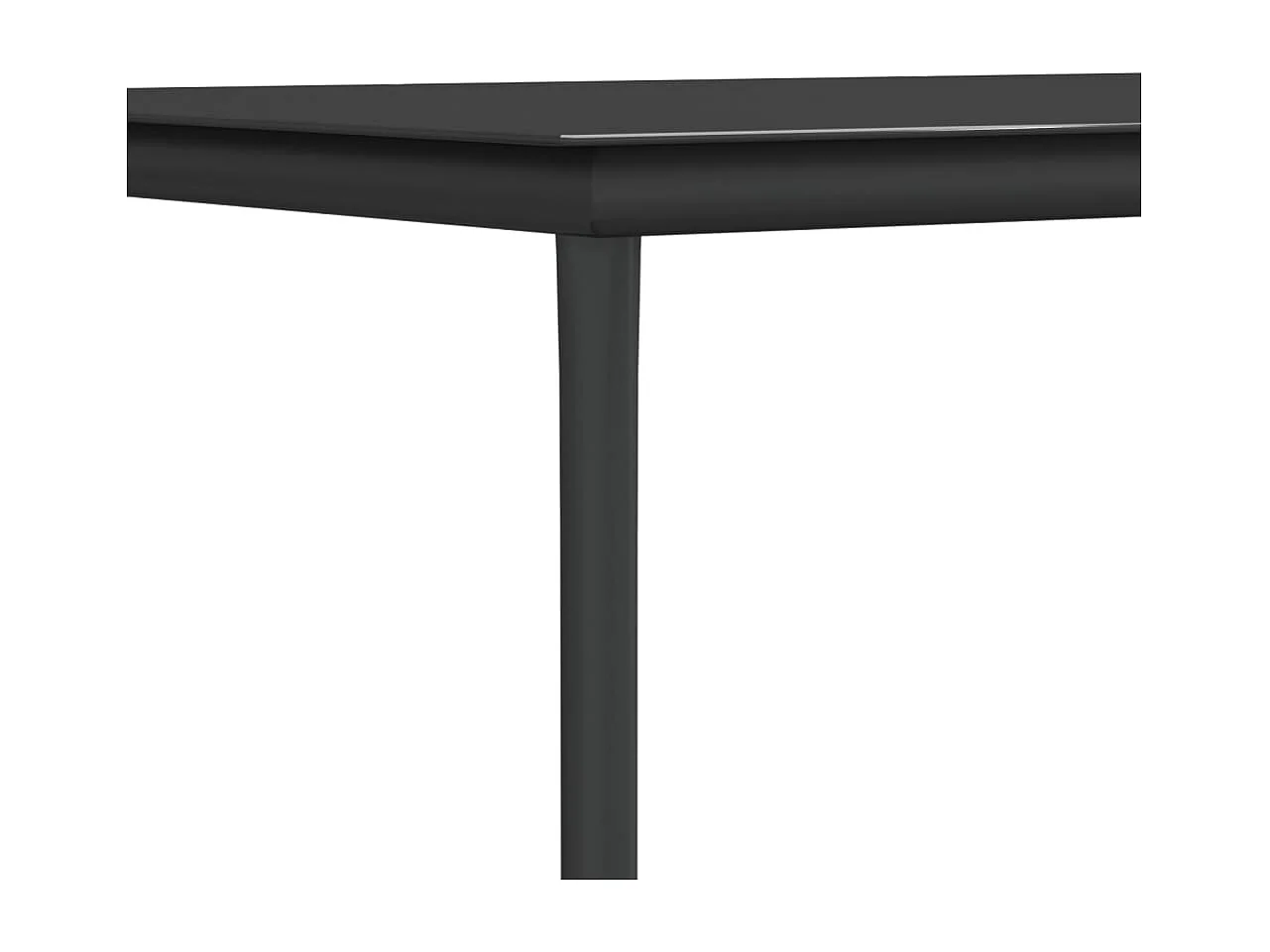 Set Pranzo da Giardino 9 pz con Cuscini in Polyrattan e Acciaio