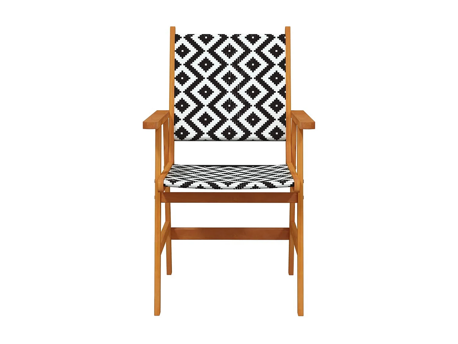 Ensemble à manger de jardin 7 pcs Bois d'acacia solide