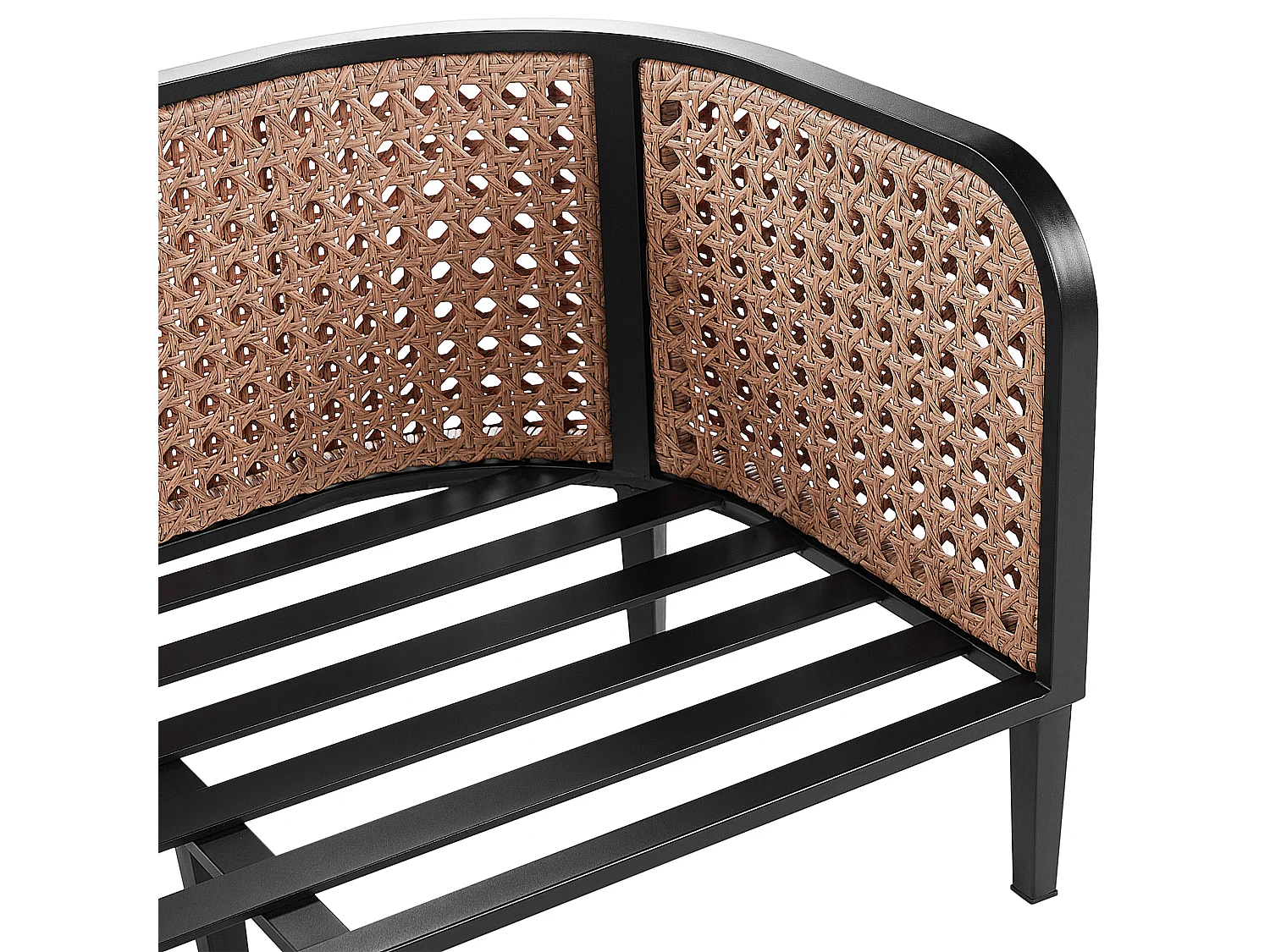 Conjunto de jardim com mesa 3 lugares MONTEFALCO Metal Branco