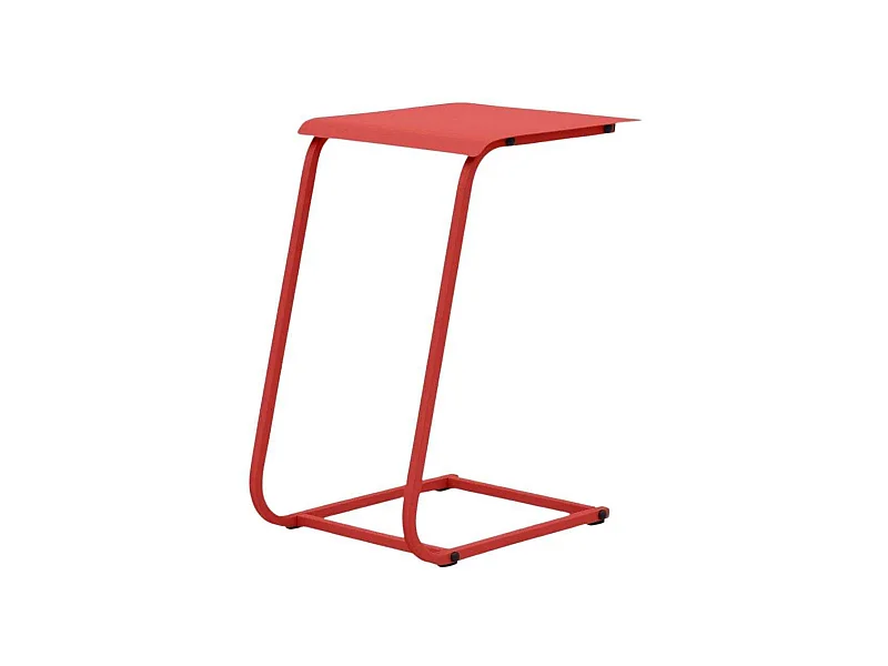 Table basse de jardin en acier Violette