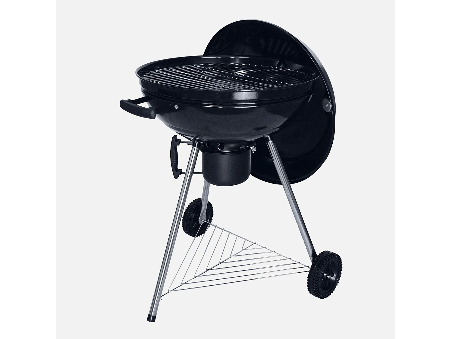 Barbecue charbon de bois Georges + mallette d'ustensiles 18 accessoires