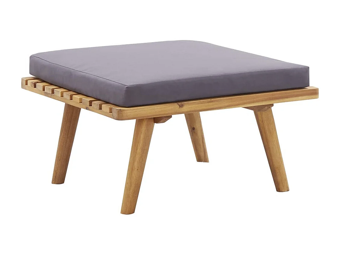 5-tlg. Garten-Lounge-Set Massivholz Akazie