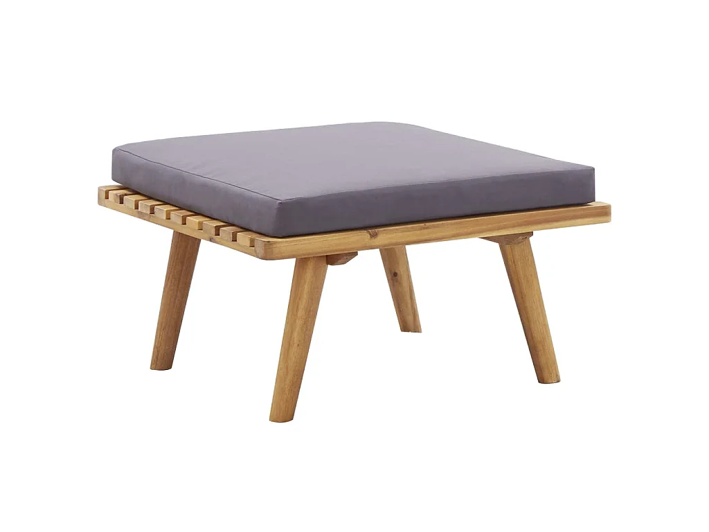 5-delige Loungeset massief acaciahout