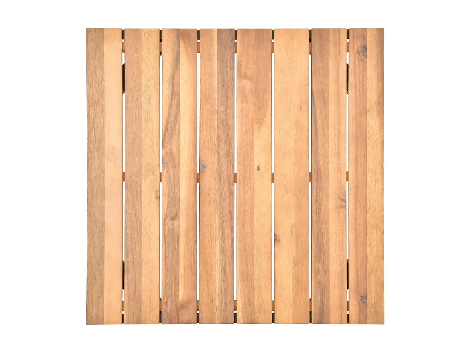 Salon de jardin 4 pcs avec coussins Bois massif d'acacia