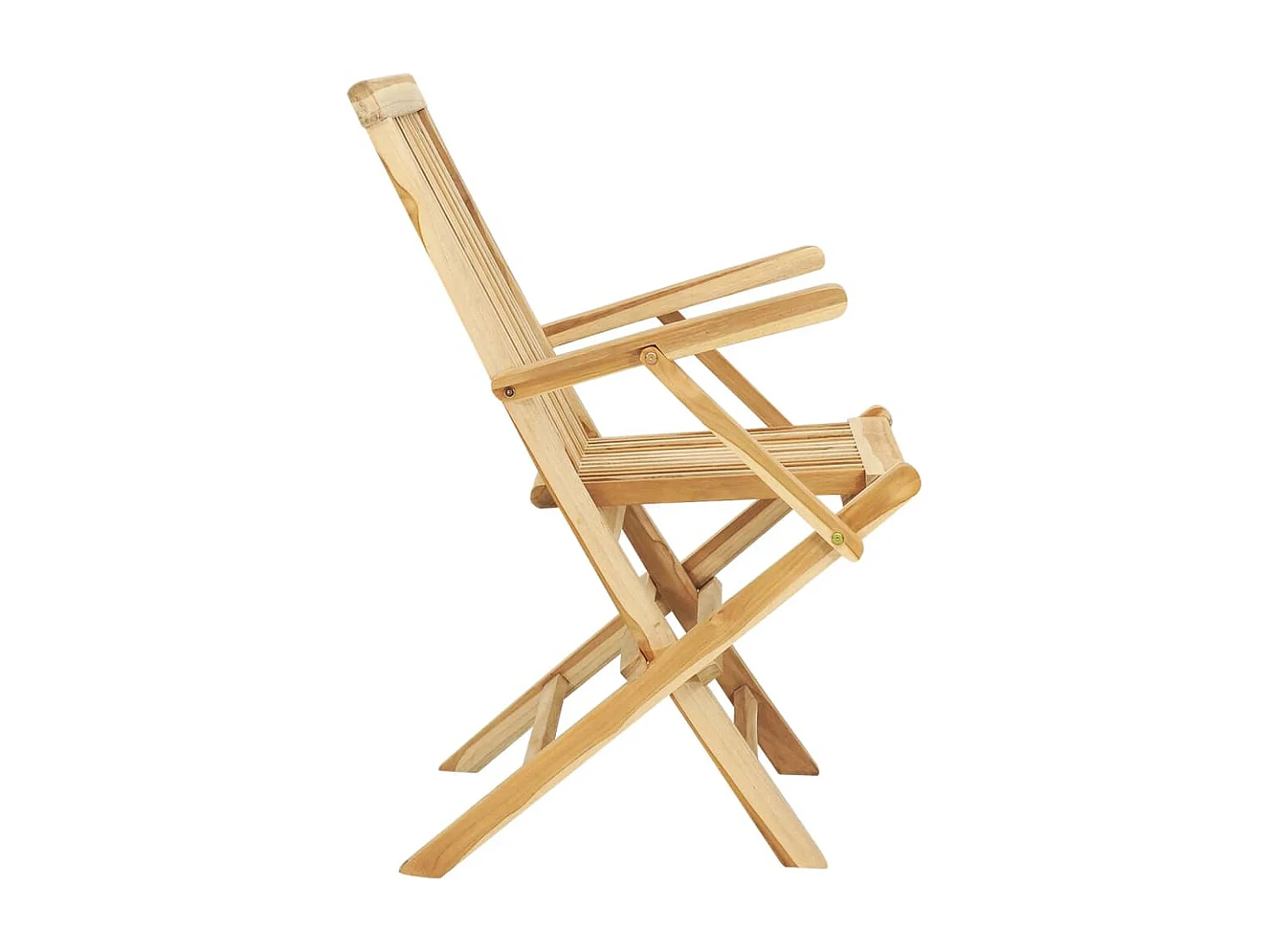 Ensemble à manger d'extérieur 5pcs Bois solide de teck