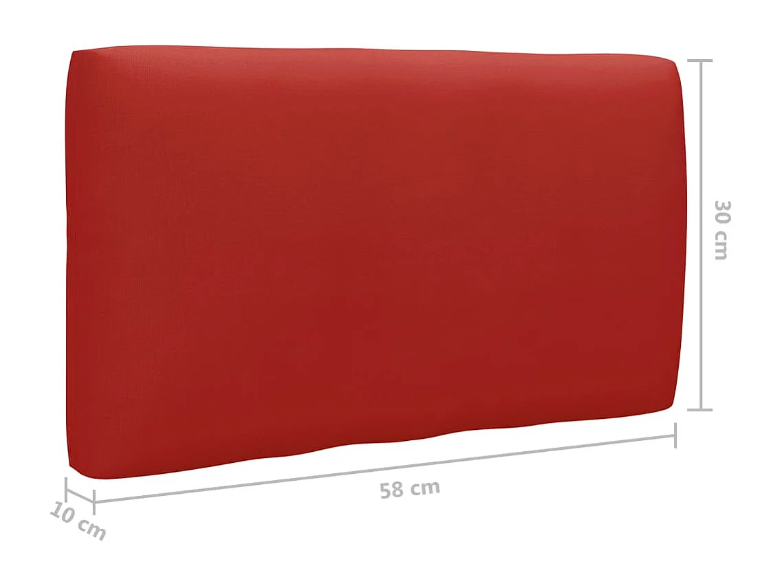 2-Sitzer-Palettensofa mit Kissen Imprägniertes Kiefernholz