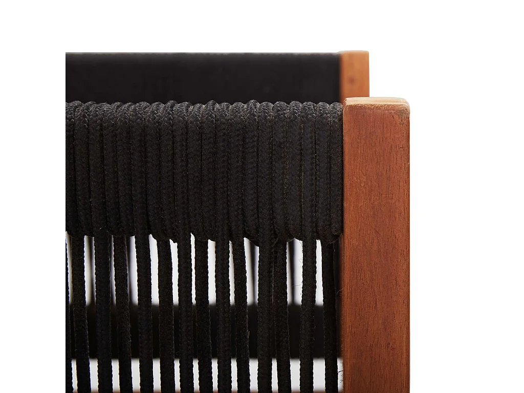 Salon de jardin 4 pcs Bois d'acacia solide