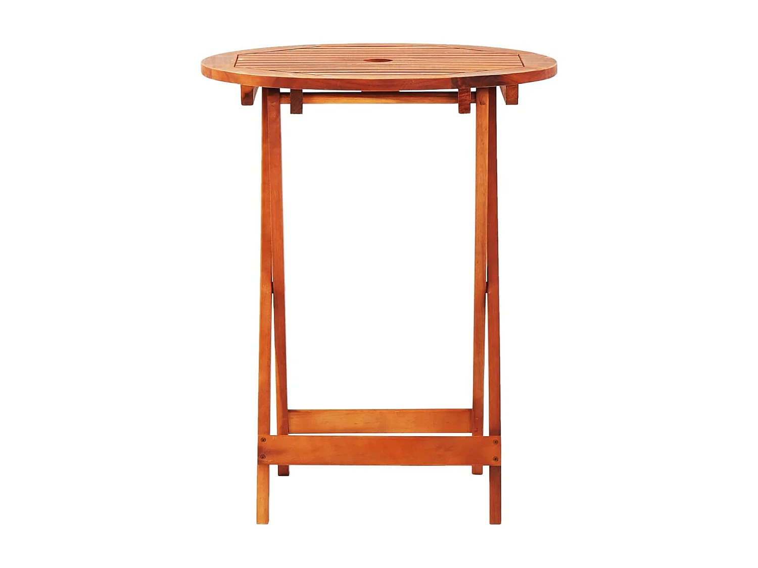 3 pcs conj. jantar exterior dobrável madeira eucalipto maciça