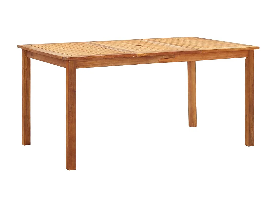 7-delige Eethoek poly rattan en massief acaciahout grijs