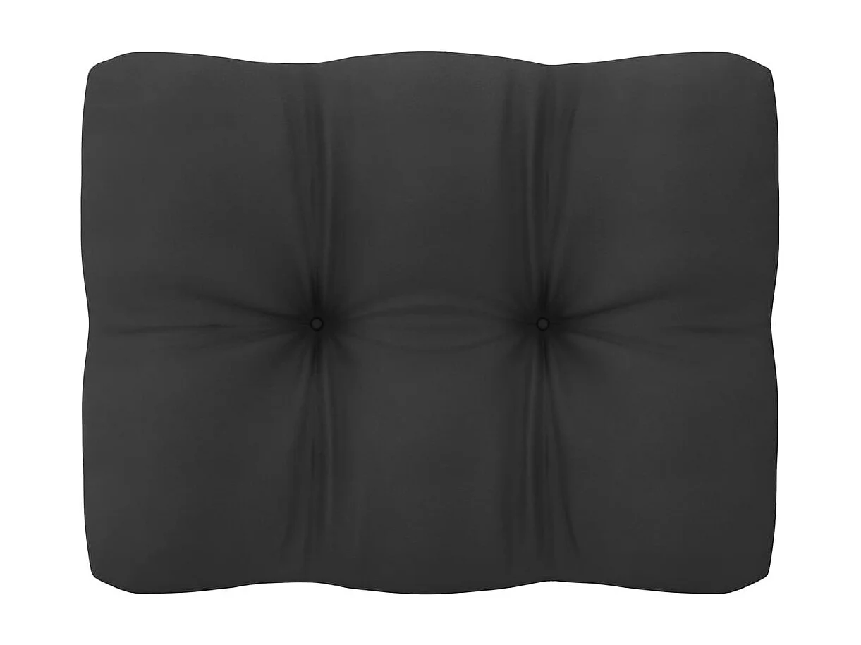 10pcs conjunto lounge de jardim + almofadões pinho maciço cinza