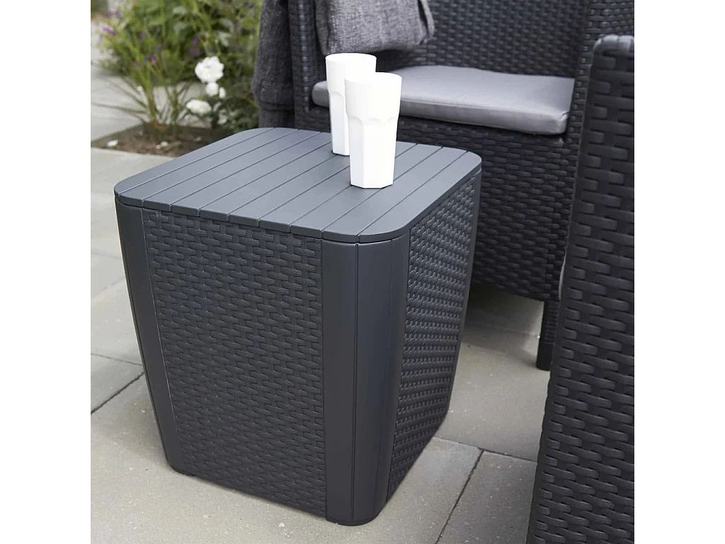 Set Mobili da Balcone Miami 5 pz Grafite 223815