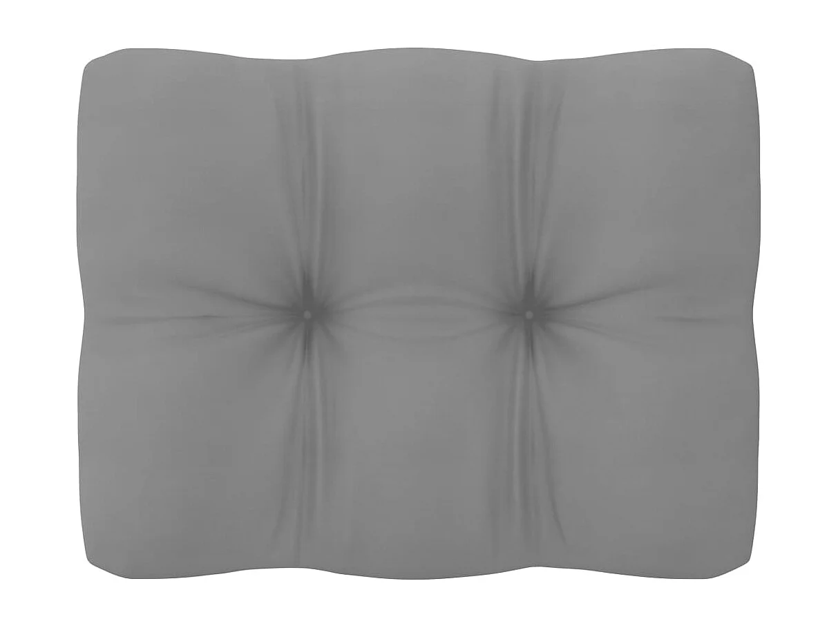 11-delige Loungeset met kussens massief grenenhout