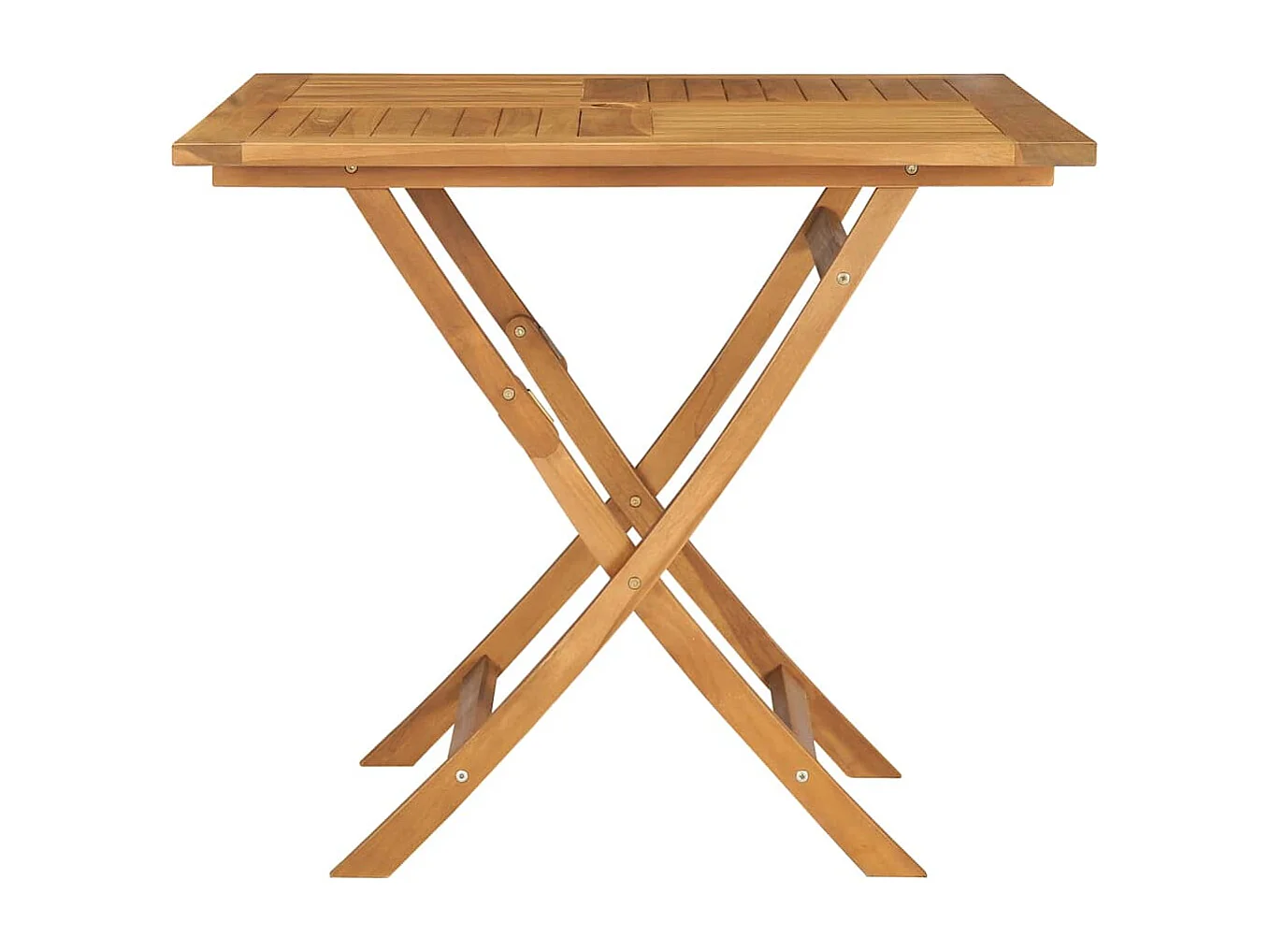 Ensemble à manger de jardin 5 pcs Bois de teck massif