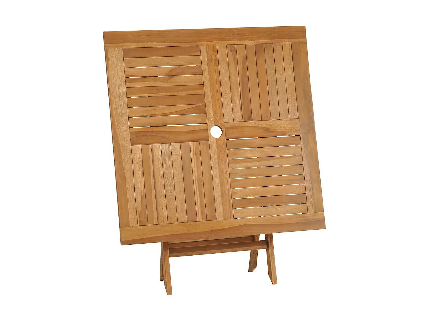 Ensemble à manger de jardin 5 pcs Bois de teck massif