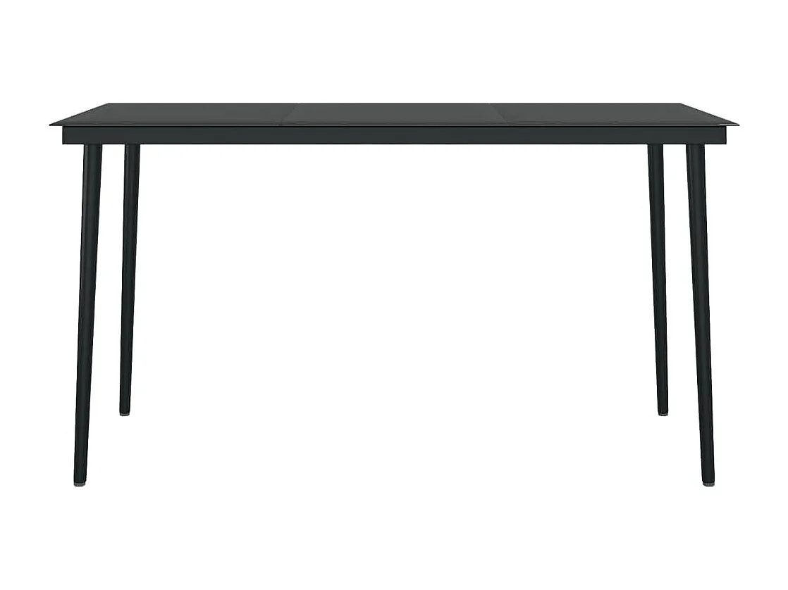 7-delige Tuinset met kussens poly rattan en glas