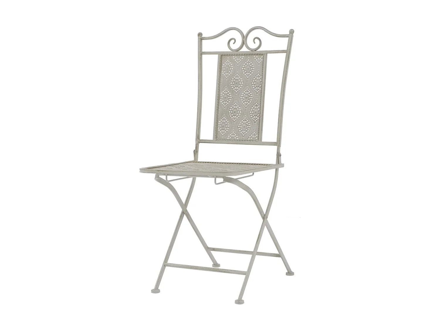 3-delige Bistroset staal grijs