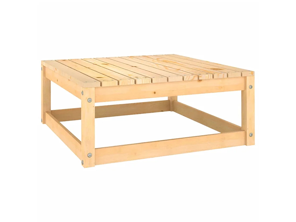 Set Divani da Giardino 6 pz con Cuscini Legno Massello di Pino