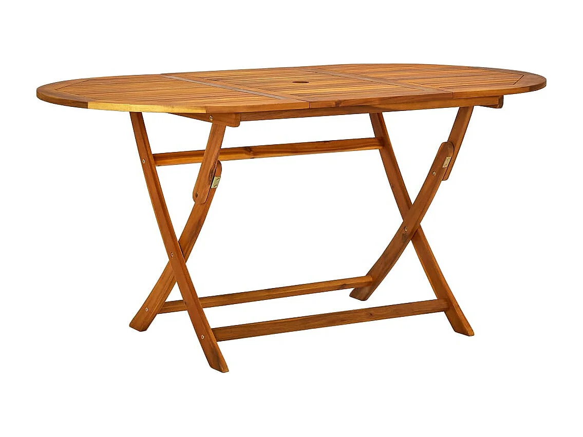 Ensemble à manger d'extérieur 7 pcs Bois d'acacia solide