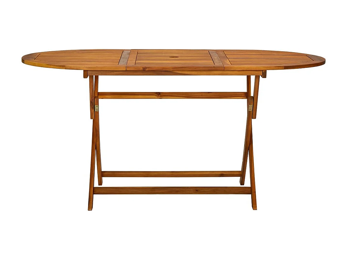 Ensemble à manger d'extérieur 7 pcs Bois d'acacia solide