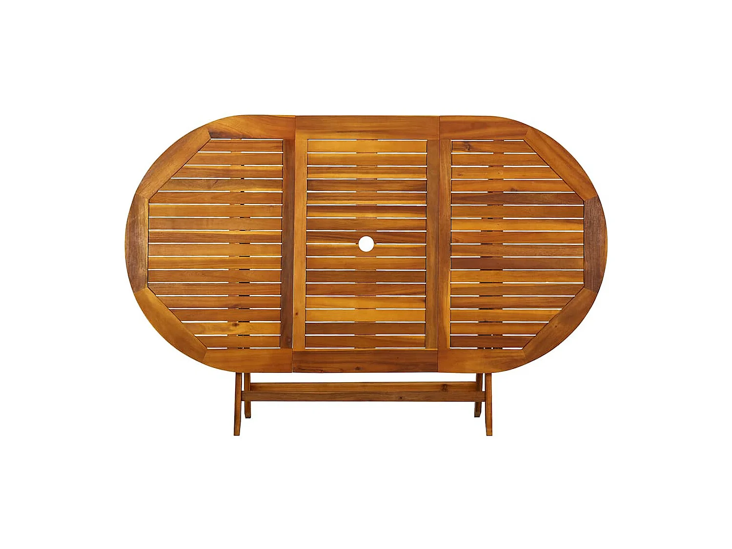 7 pcs conjunto de jantar exterior madeira acácia maciça