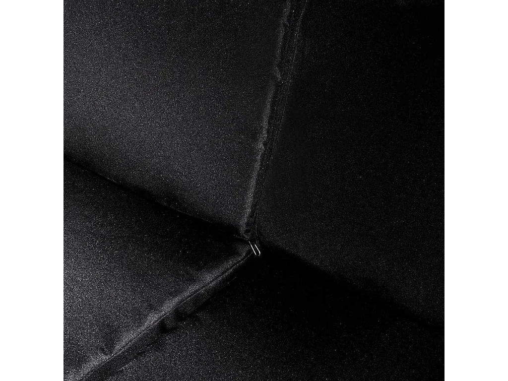 Salon de jardin 8 pcs avec coussins Résine tressée Blanc