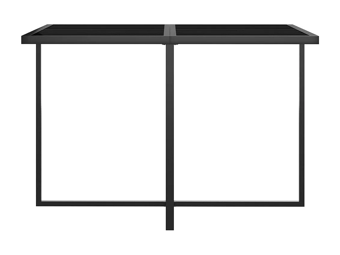 Ensemble à manger de jardin coussins 9pcs Résine tressée Gris