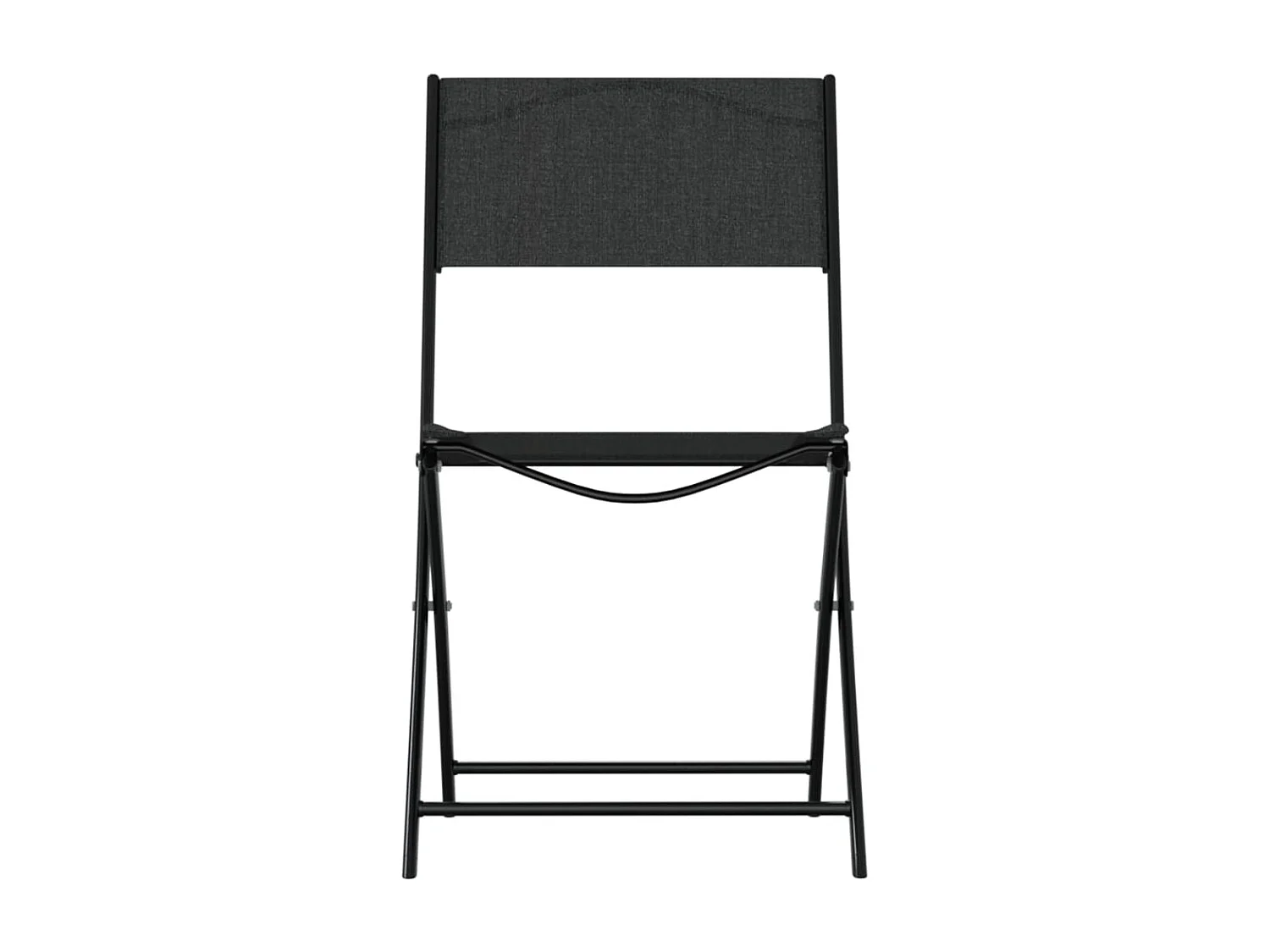 Ensemble de bistro 3 pcs Acier Noir