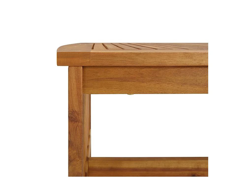 Salon de jardin 5 pcs Bois d'acacia solide