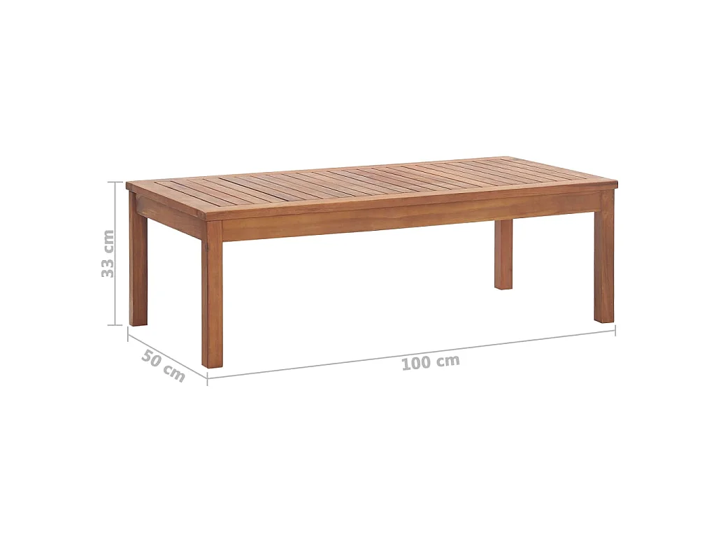 Set Divani da Giardino 4 pz con Cuscini in Massello di Acacia