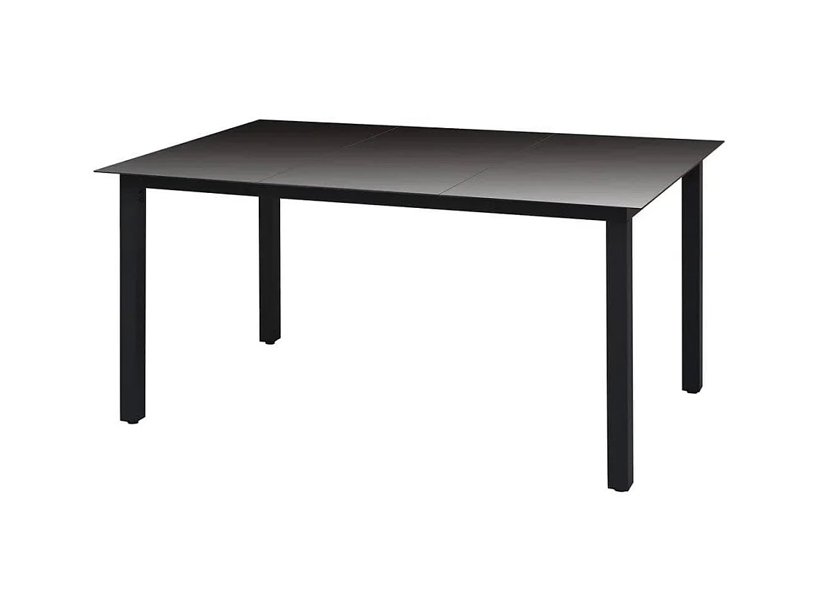 7-delige Tuinset met kussens poly rattan grijs