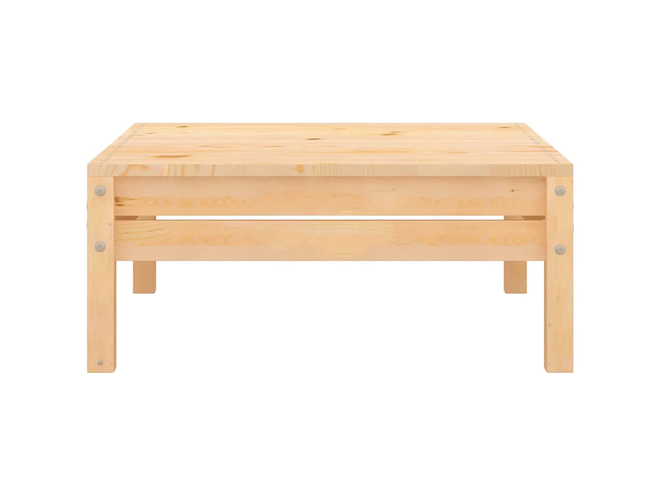 9-tlg. Garten-Lounge-Set Kiefer Massivholz