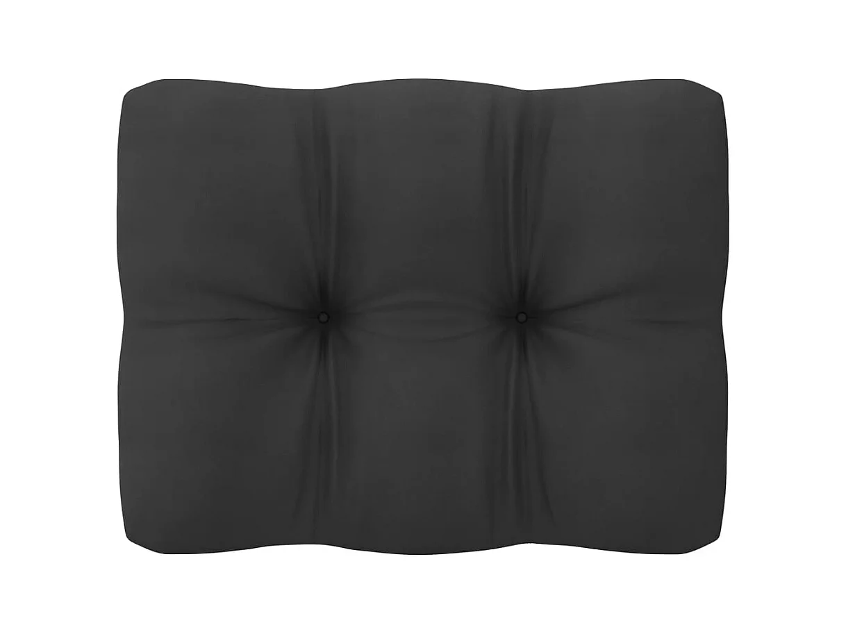 Salon de jardin 7 pcs avec coussins Bois de pin massif