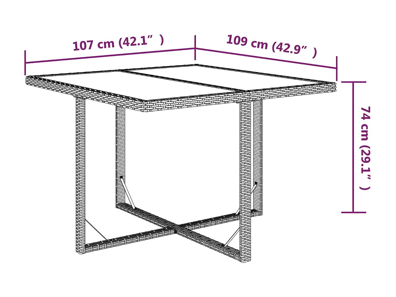 Ensemble à dîner de jardin avec coussins 5 pcs poly rotin noir