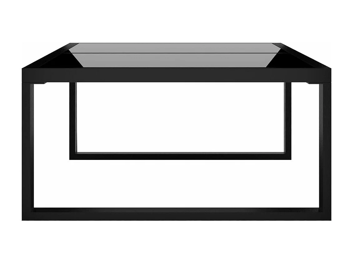 Salon de jardin 6 pcs avec coussins résine tressée anthracite