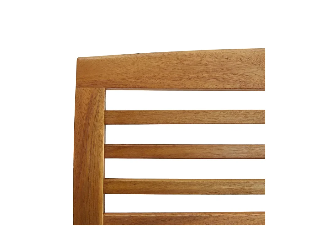 Set Divani da Giardino 4 pz in Legno Massello di Acacia