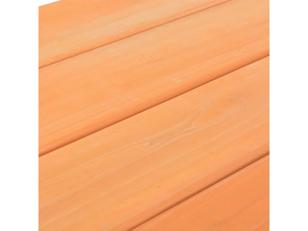 Mesa de pícnic para niños con bancos madera abeto 89x79x50 cm