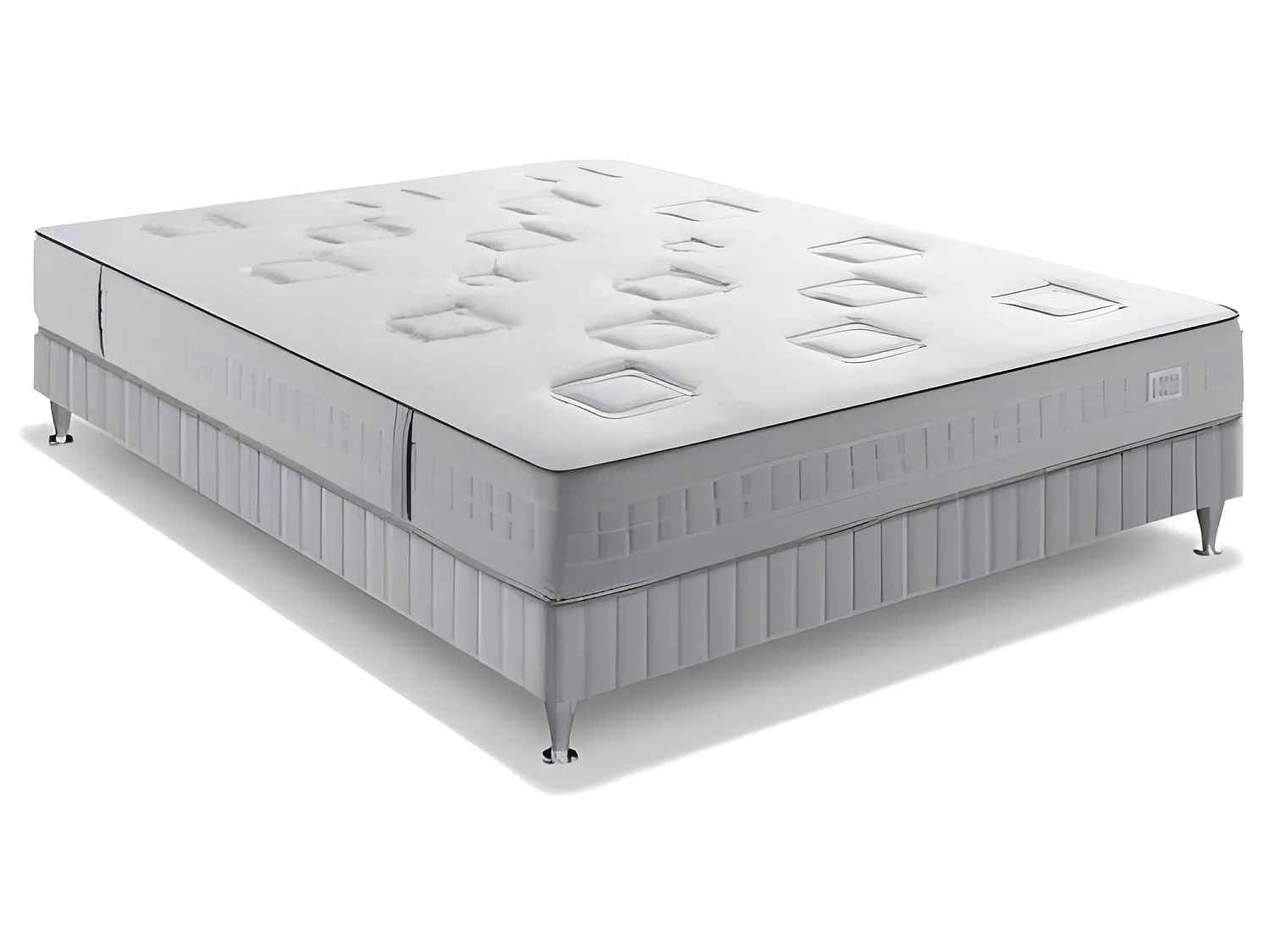 Ensemble Simmons Energic - 532 ressorts ensachés 140x200