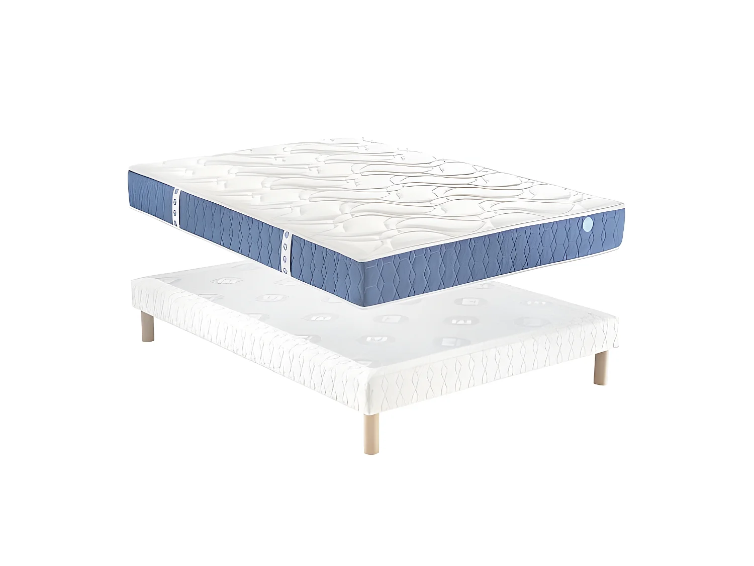 Ensemble Merinos STORY 520 Ressorts Confort Morphologique 120x190