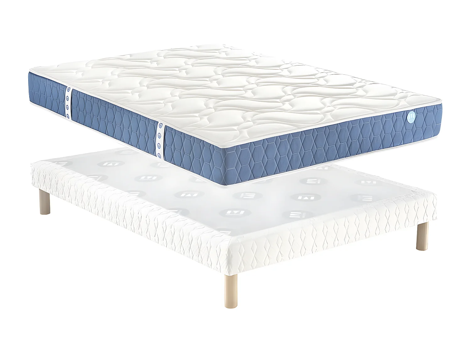 Ensemble Merinos STORY 520 Ressorts Confort Morphologique 120x190