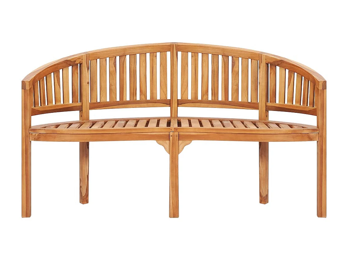 4-tlg. Garten-Lounge-Set Massivholz Teak