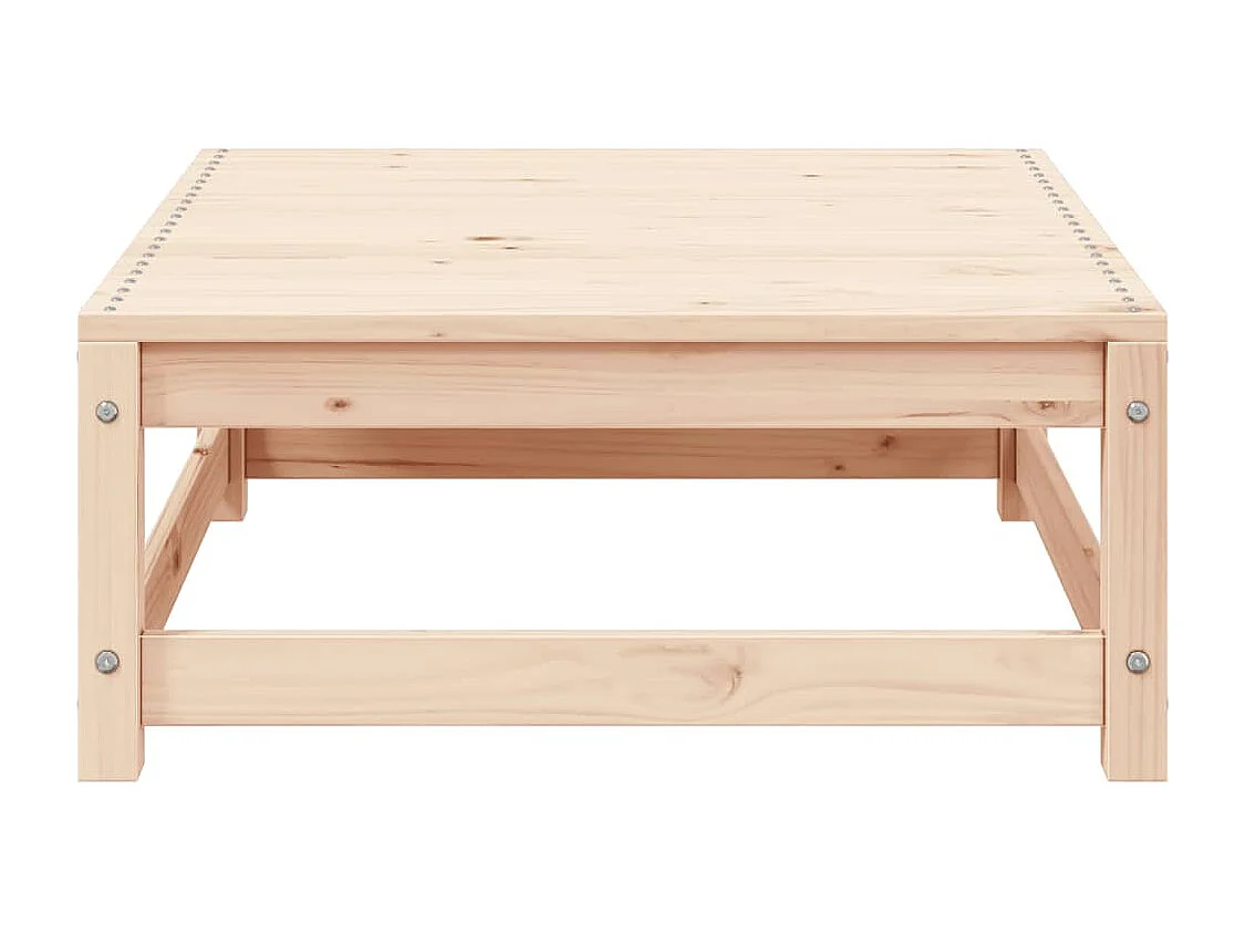 3-tlg. Garten-Lounge-Set Massivholz Kiefer