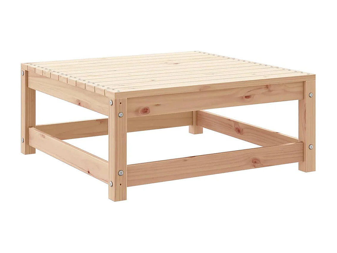 Salon de jardin 3 pcs bois massif de pin