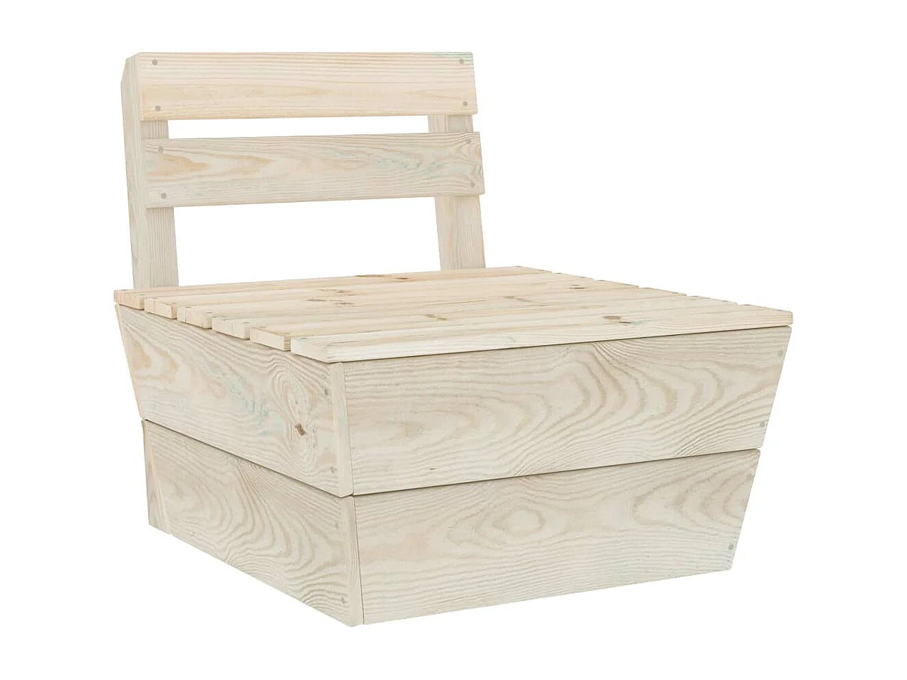 Salon de jardin palette 7 pcs Bois d'épicéa imprégné