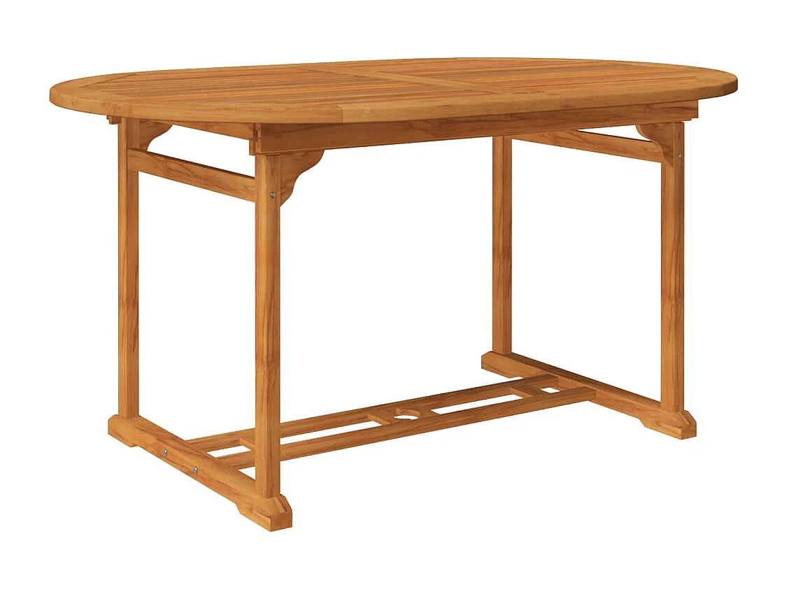 7-delige Tuinset massief acaciahout 150-200 cm