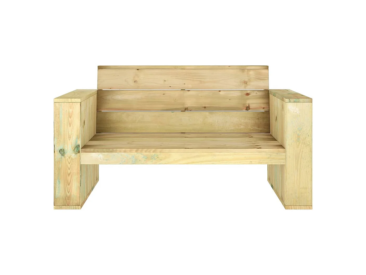 4-tlg. Garten-Lounge-Set Imprägniertes Massivholz Kiefer