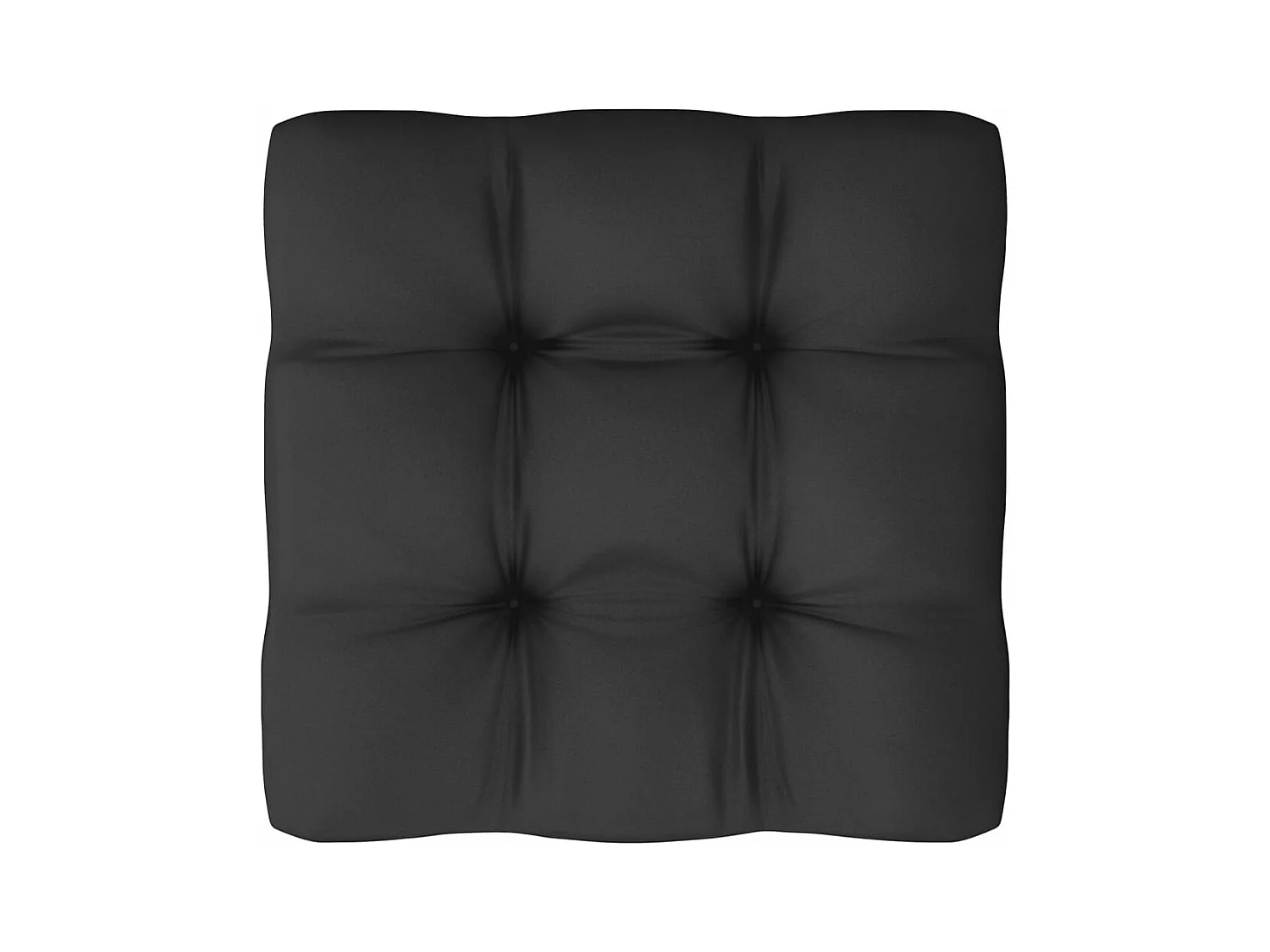 Set Divani da Giardino 10 pz con Cuscini Massello di Pino Nero